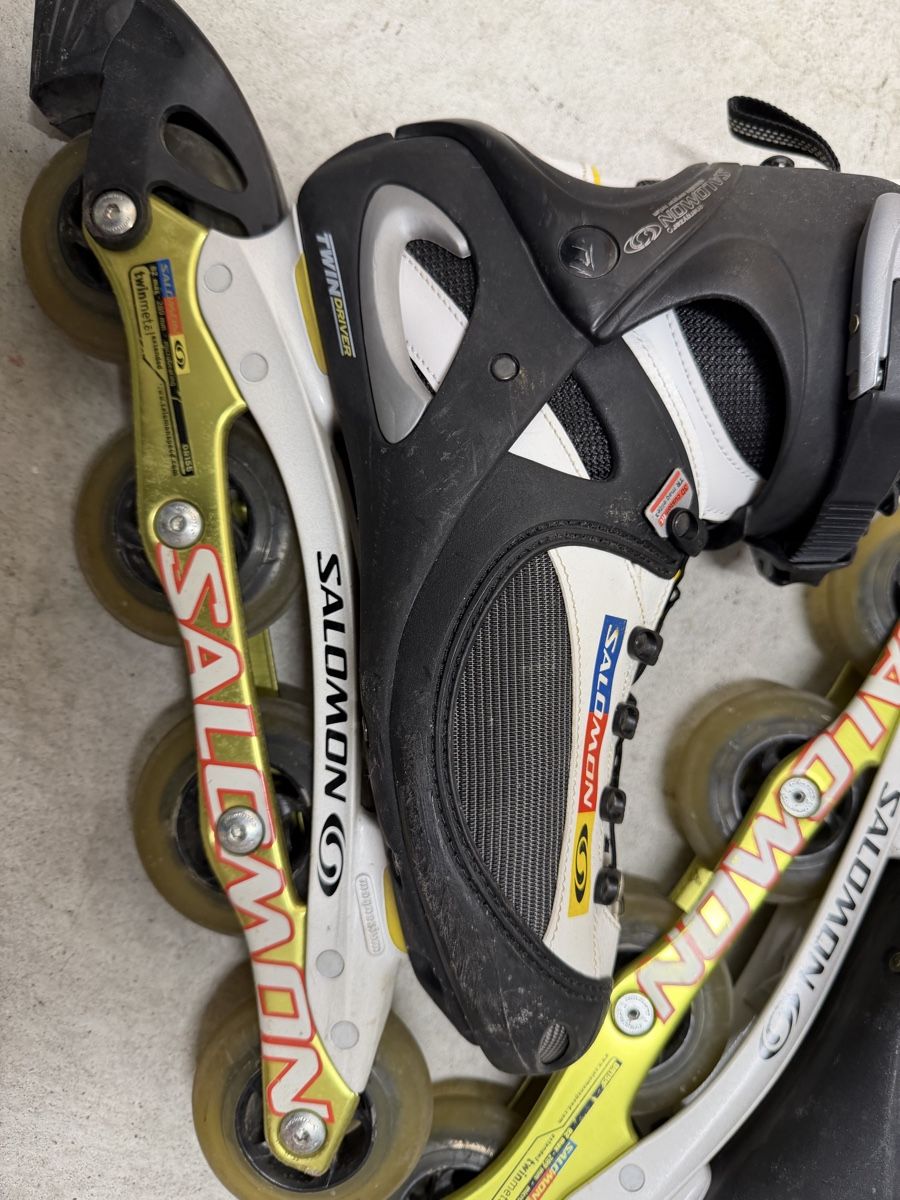 Salomon Pattini in linea & Pattini a rotelle: Salomon Inlineskates Grösse 42 2/3 gebraucht – Usato da Watt venduto da SwissBlueLine 1