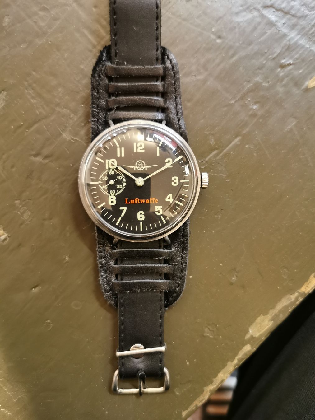 Orologi: Montre mécanique Luftwaffe – Usato da La Place (Ayent) venduto da s4c4 3