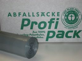 500 Stk. Zugband Abfallsäcke, 60L, grau
