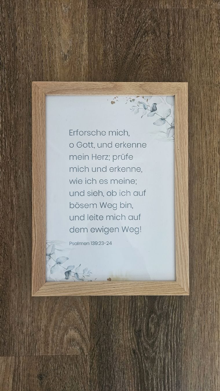 Foto & Immagini: Christliches Bild mit Rahmen – Nuovo (secondo la descrizione) da Liebefeld venduto da J.Heinz