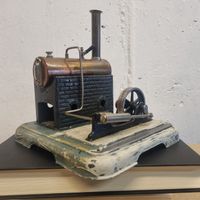 Alte stationäre Dampfmaschne Märklin Vintage Sammler 