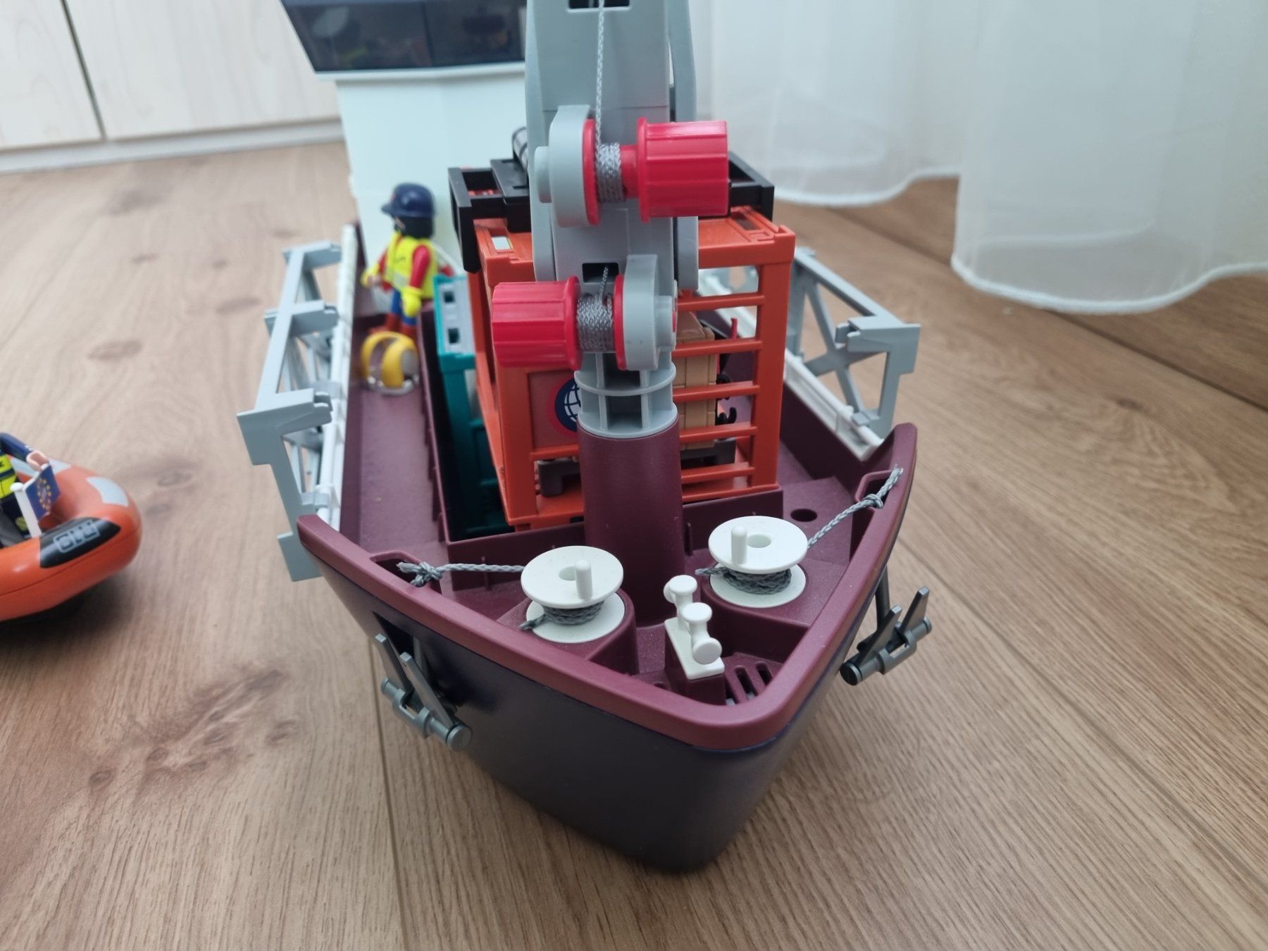 Playmobil Spielzeuge: Playmobil Frachtschiff – Gebraucht aus Biberist von California81 5