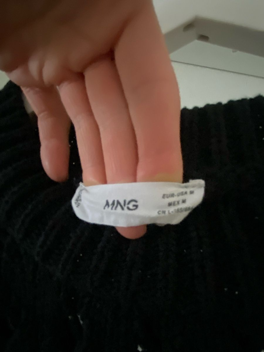 Mango Pullover & Sweatshirts: Schwarzer Strickpullover Gr. S von Mango – Neu (gemäss Beschreibung) aus Luzern von nee_zjh6 2