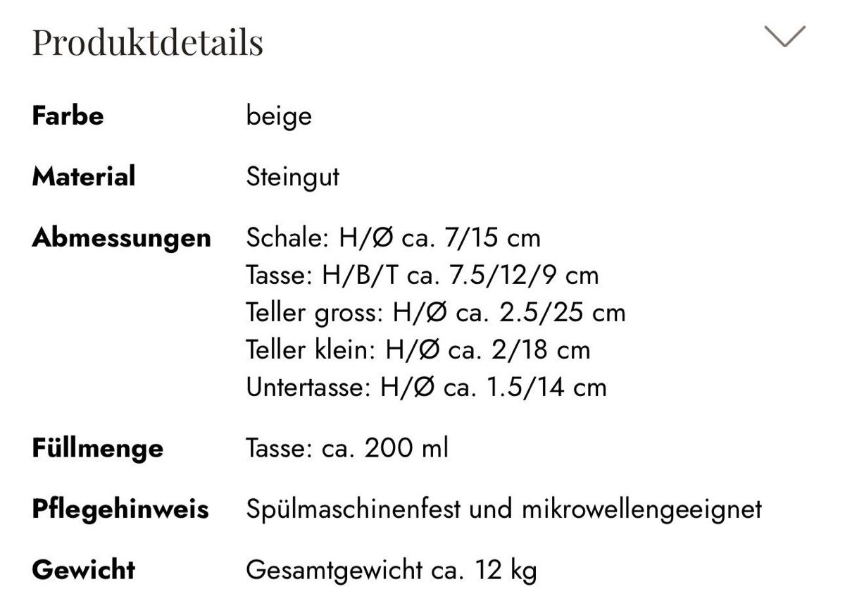 Loberon Geschirrsets: Geschirrset 30er von Loberon – Neu und originalverpackt aus Dörflingen von Benz63 6