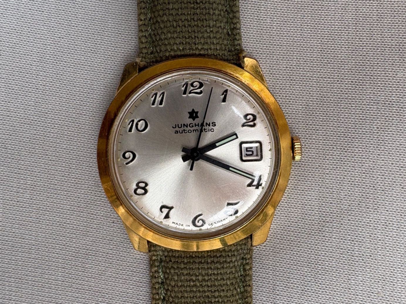 Junghans Orologi: Vintage Junghans Automatic Uhr | 36mm – Usato da Elgg venduto da Jo_Naj