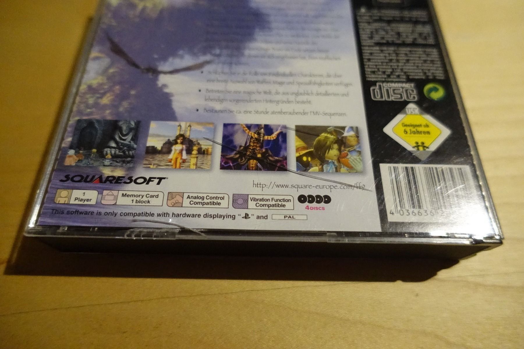 Sony Giochi: Final Fantasy IX – Usato da Steinach venduto da Gamecet 3