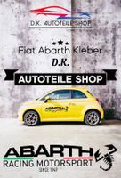 Fiat Abarth Schriftzug Kleber in Schwarz 58 cm 13,5 cm NEU