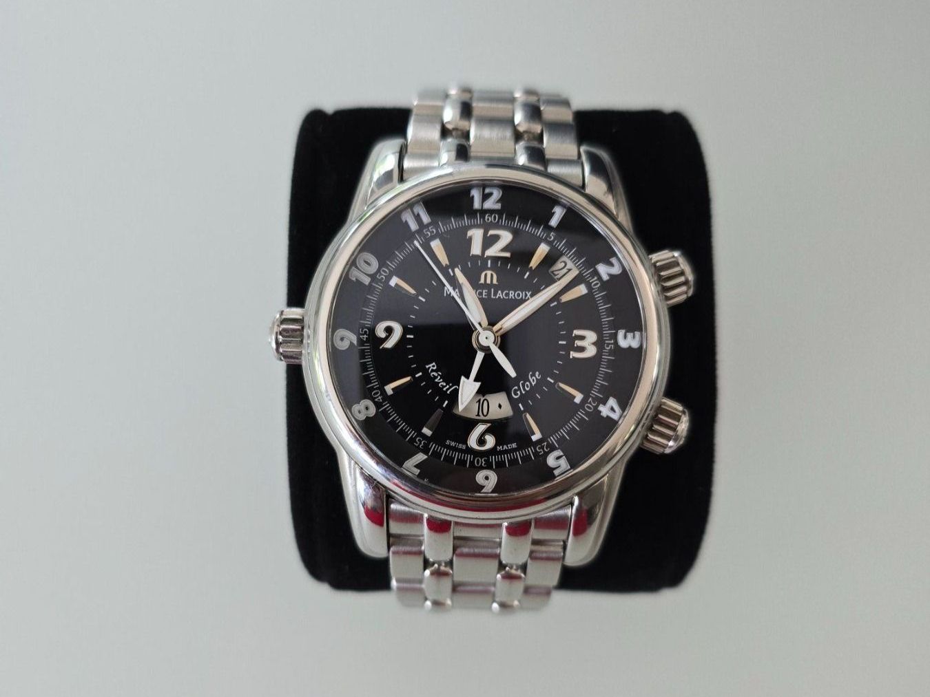 Maurice Lacroix Orologi: Maurice Lacroix, Masterpiece Réveil Globe – Usato da La Chaux-de-Fonds venduto da KS99