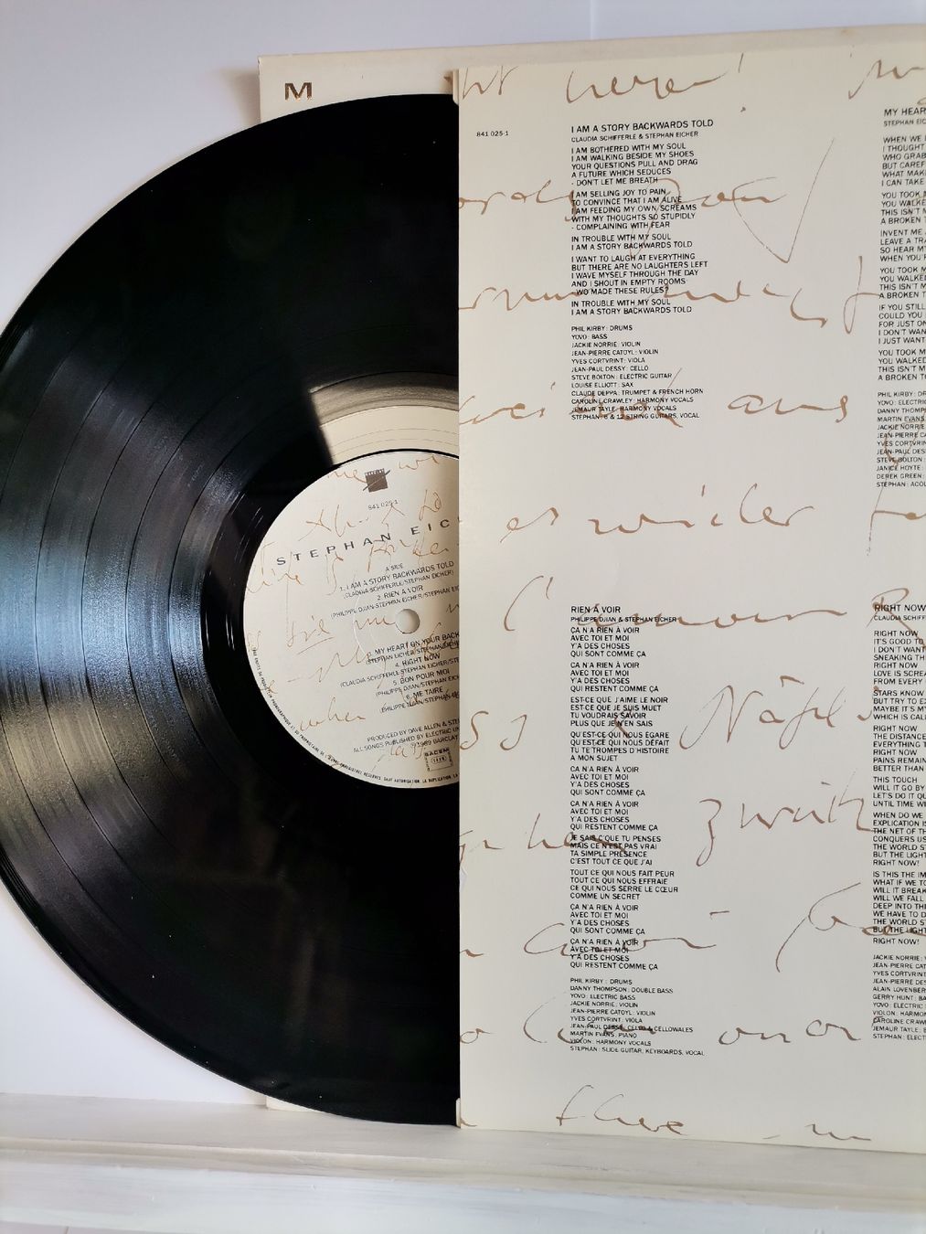 Schallplatten: Stephan Eicher - My Place LP – Gebraucht aus St. Gallen von Bir_Rer 2