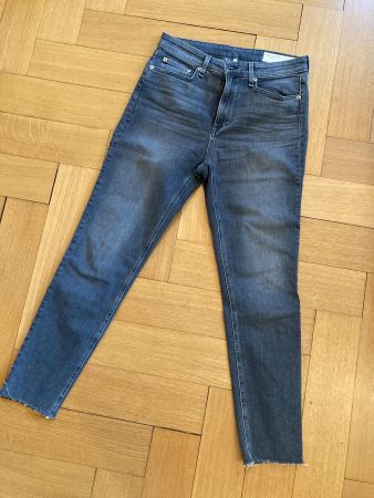 RAG & BONE Jeans, Mod. Nina High-Rise Ankle Skinny, Gr. 28