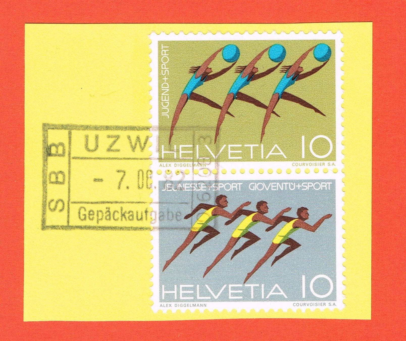 Tutti i francobolli: Bahnpoststempel Uzwil – Usato da Biberstein venduto da Jura39 2