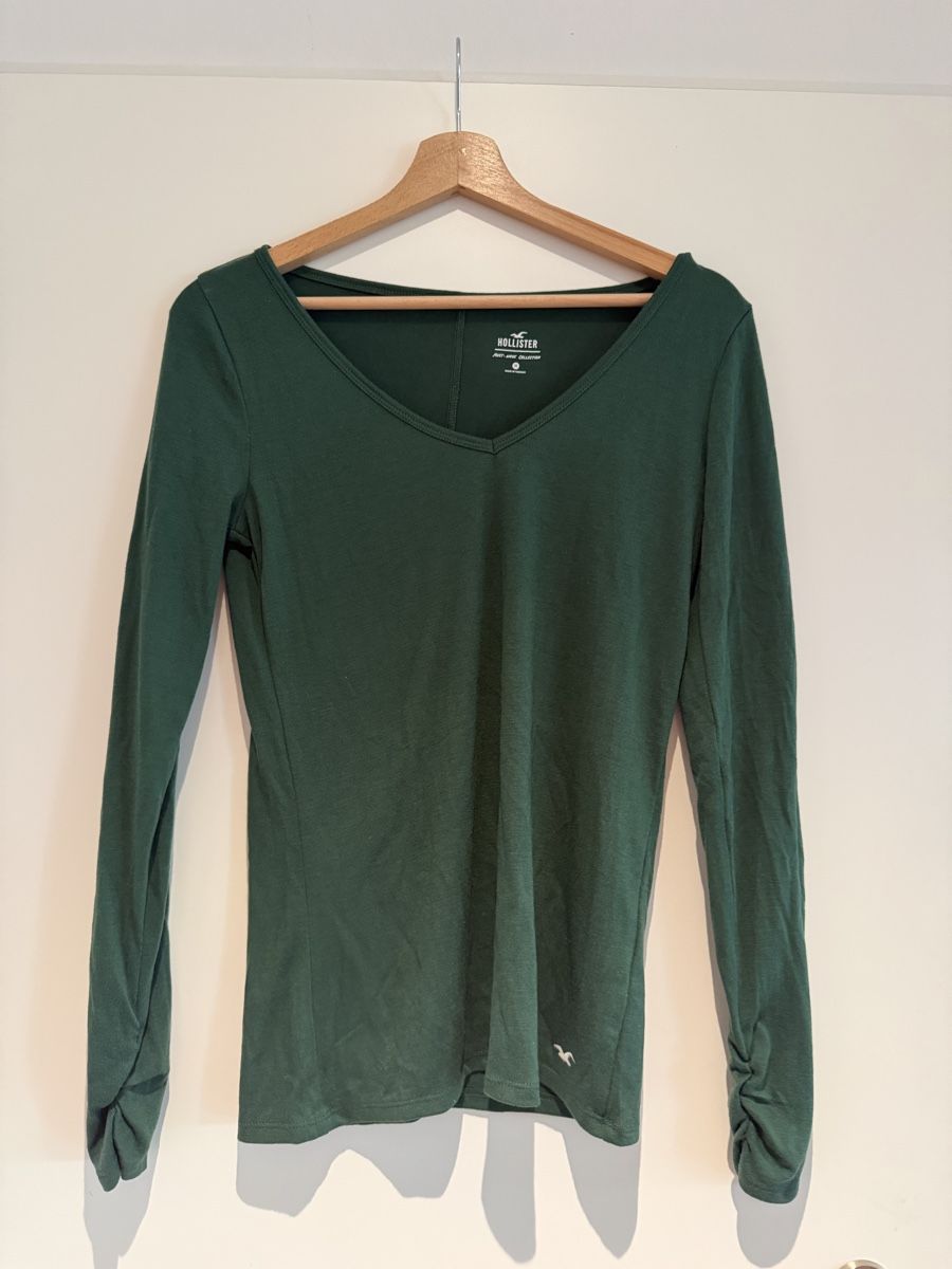 Hollister Pulls & Sweat-shirts: Grüner Hollister Pullover, Grösse M – D'occasion à Uetikon am See par Dschole