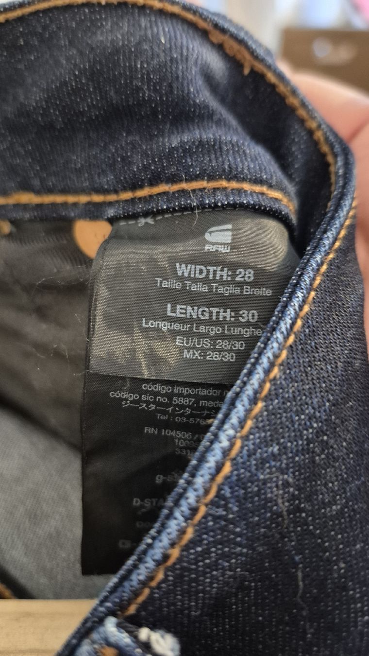 G-Star Jeans: G-Star Denim Jeans Slim Fit – Neu (gemäss Beschreibung) aus Zürich von Knauelrockerin 2