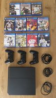 Sony Playstation 4: PS4 inkl. Spiele und Controller