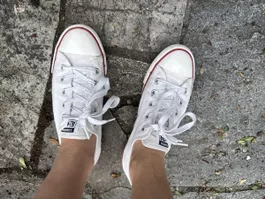 Converse blanche 39