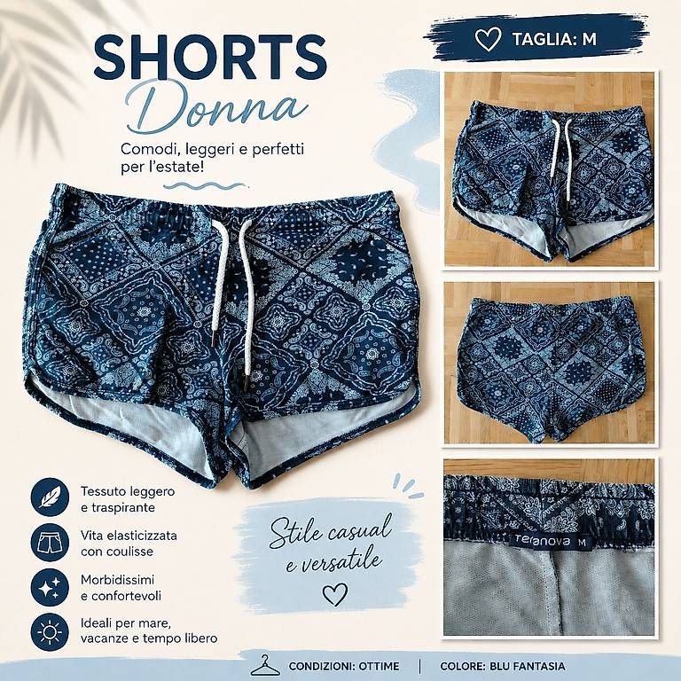 Pantalons: Pantaloncini – Neuf (Voir description) à Davesco-Soragno par Mia_sii