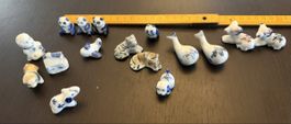 Lotto di Serie di statuette in ceramica animali assortiti