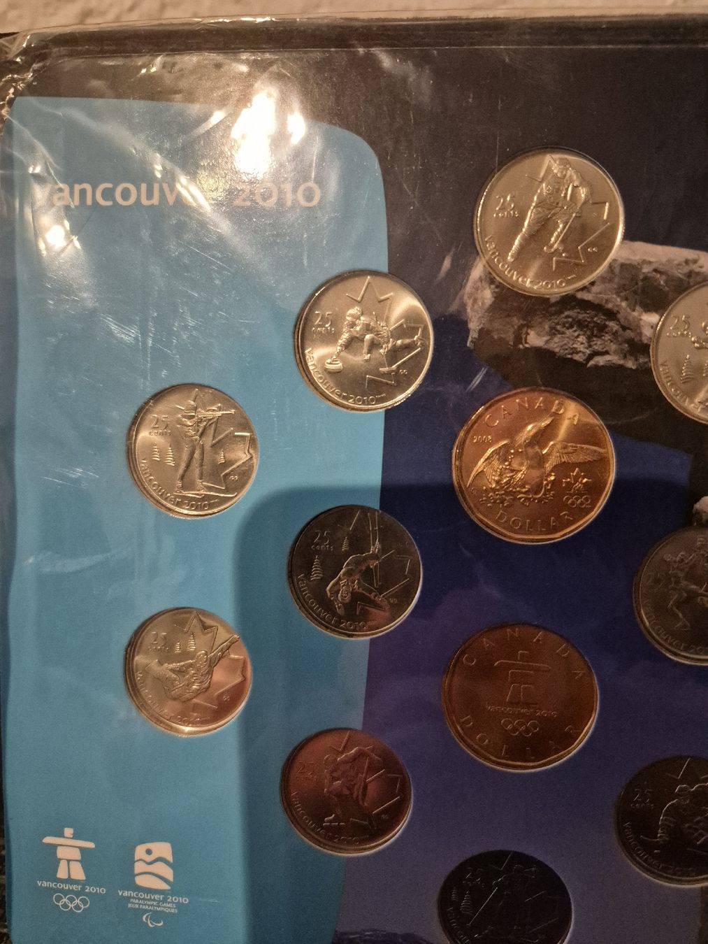 Tutti le monete: Vancouver 2010 Olympic Coin Set OVP – Nuovo e nell'imballaggio originale da Schötz venduto da was_67n8 4
