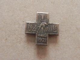 Abzeichen Schwingfest Schwingen Sevelen Uzwil SG 1921