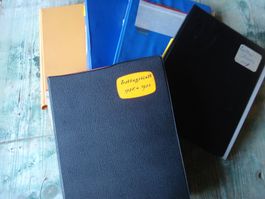 5 Alben mit Ersttagbelege Bundespost, um 1975-1980
