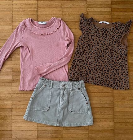 Mädchenkleider Sommer Zara 134