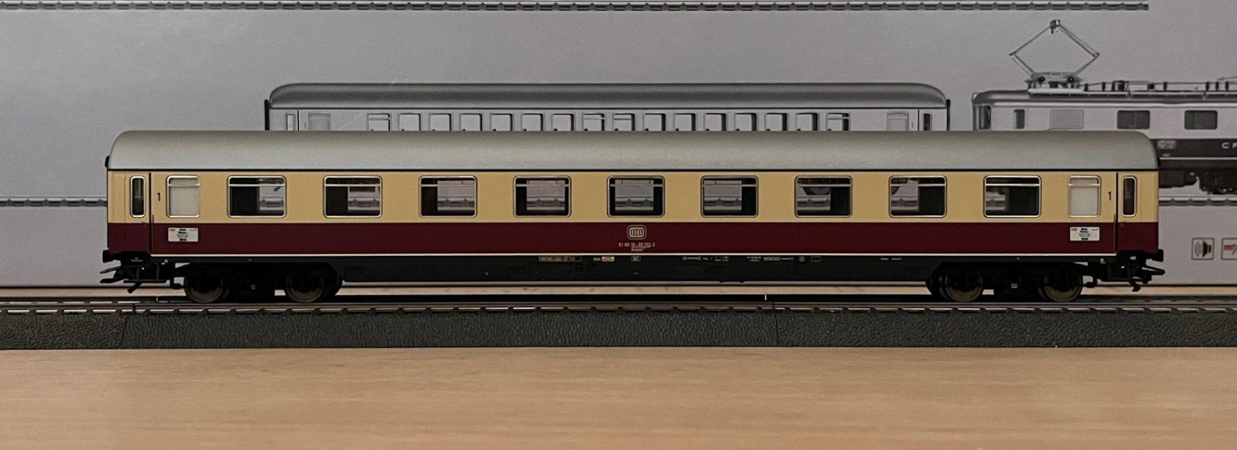 Märklin Modellini di ferrovie: TEE Bavaria Set Märklin - AC digital – Usato da Winterthur venduto da dond1 9