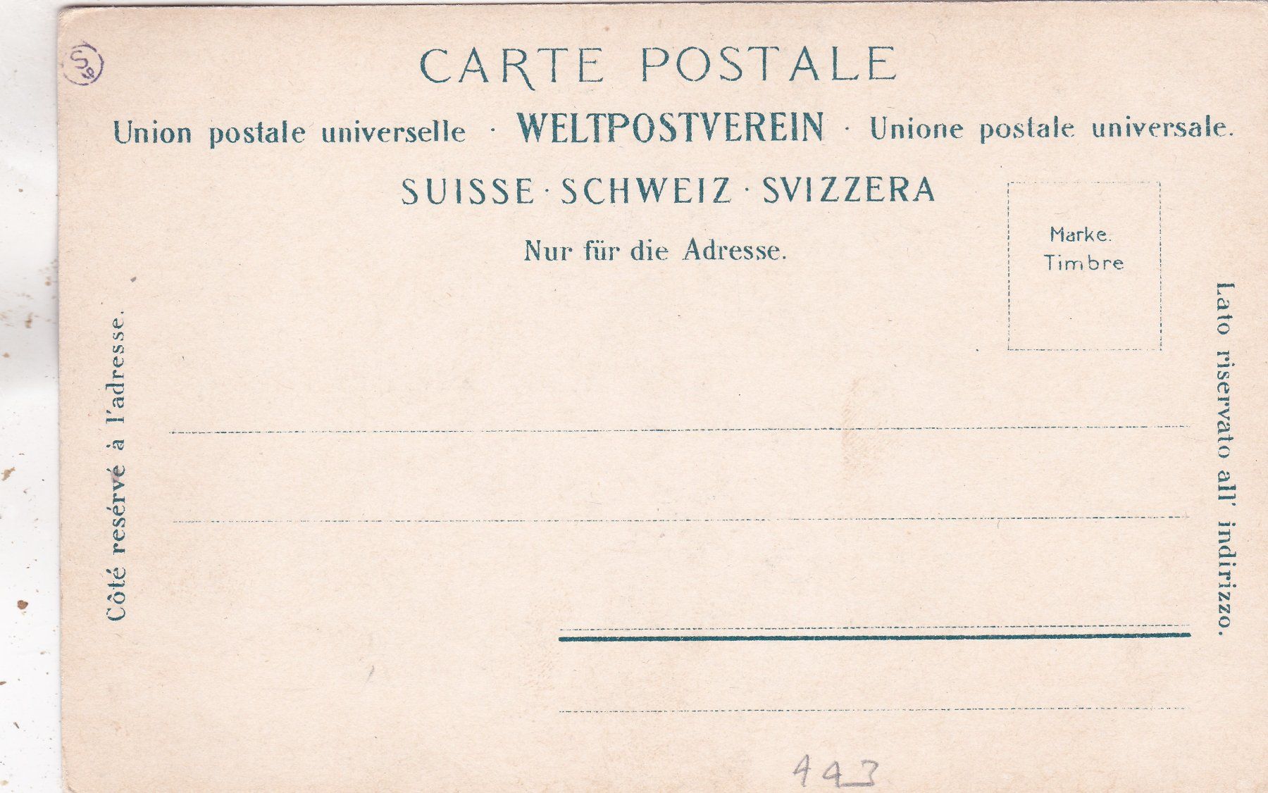Cartoline postali: Zug St. Oswald – Usato da Herisau venduto da Lisegrat2008 1