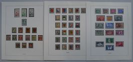 1912-1945, PRO JUVENTUTE (2x Vorläufer) + PAX Satz, Sammlung