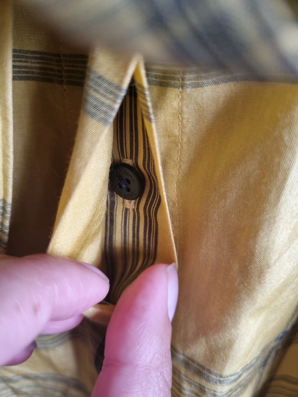 Blusen: Yellow checkered Silk Blouse – Neu (gemäss Beschreibung) aus Rüti ZH von irima_vanya 5