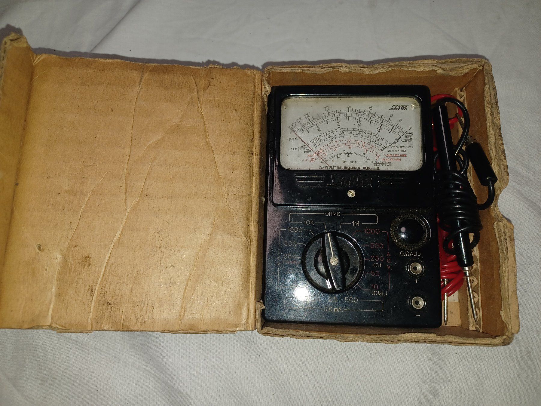 Misurare: Sanwa Multimeter, Vintage – Difettoso da Linthal venduto da Luther 6