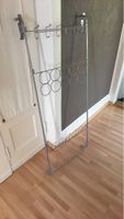 Türgarderobe Metall grau mit Ablagen akzeptabel