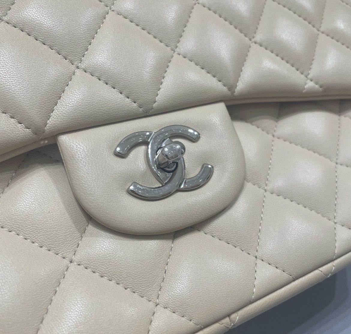 Chanel Borse da donna: Chanel Handtasche double flap beige, silber hardware – Nuovo (secondo la descrizione) da Oberrieden venduto da Mlew 6