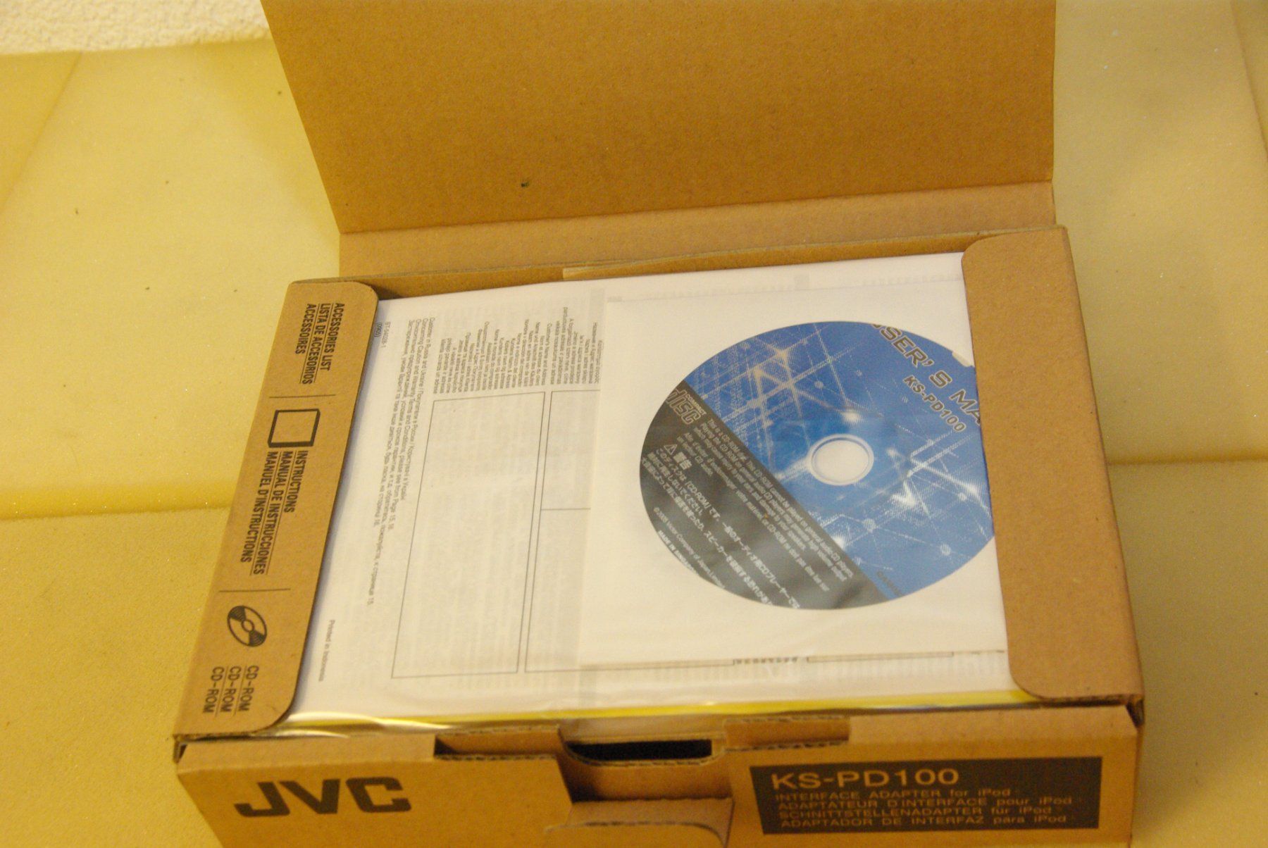 JVC Radios: JVC KS-PD100 Interface Adapter for iPOD – Neu und originalverpackt aus Herisau von Cevianer1844 2