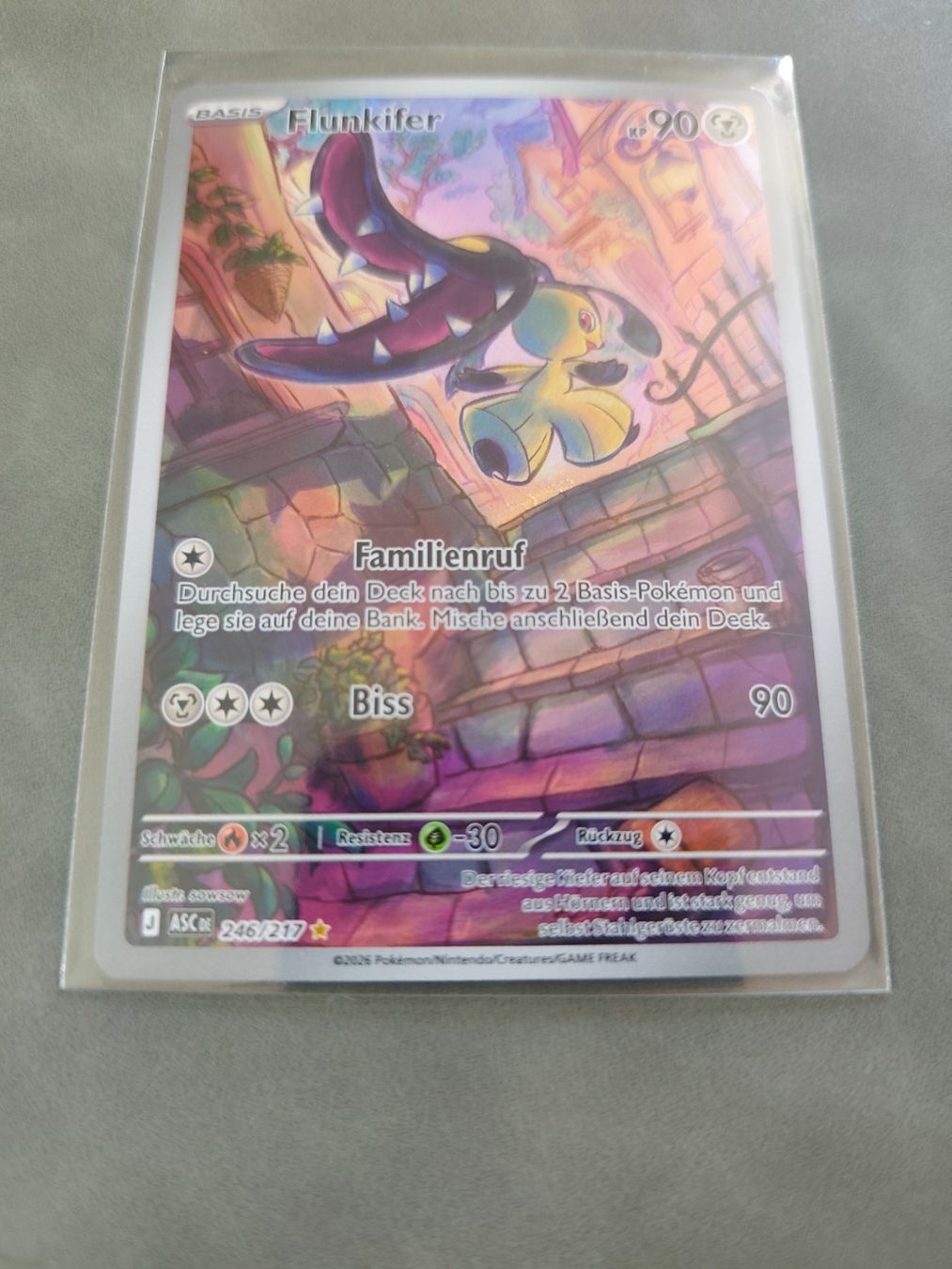 Pokémon Carte collezionabili: Flunkifer 246/217 ASC DE – Nuovo (secondo la descrizione) da Bubikon venduto da el-ectronico 1