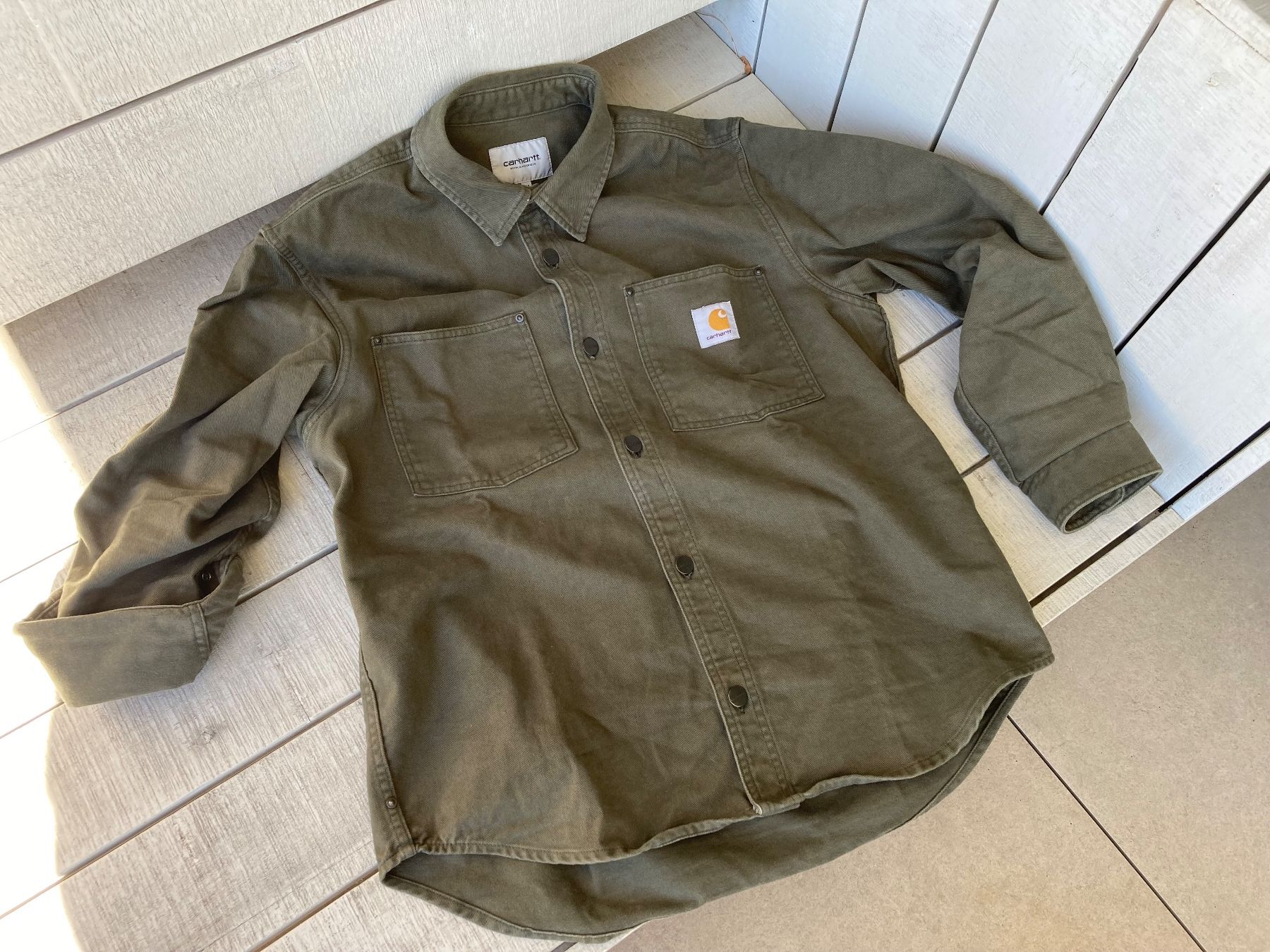 Carhartt Camicie: Carhartt Hemd-Jacke, M – Usato da Seewil venduto da herrherrberger