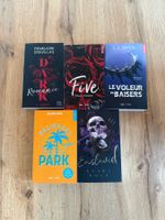 5 livres de poches en français