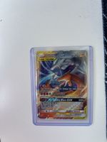 Pokemon Karte Reshiram & Charizard GX Tag Team guter Zustand