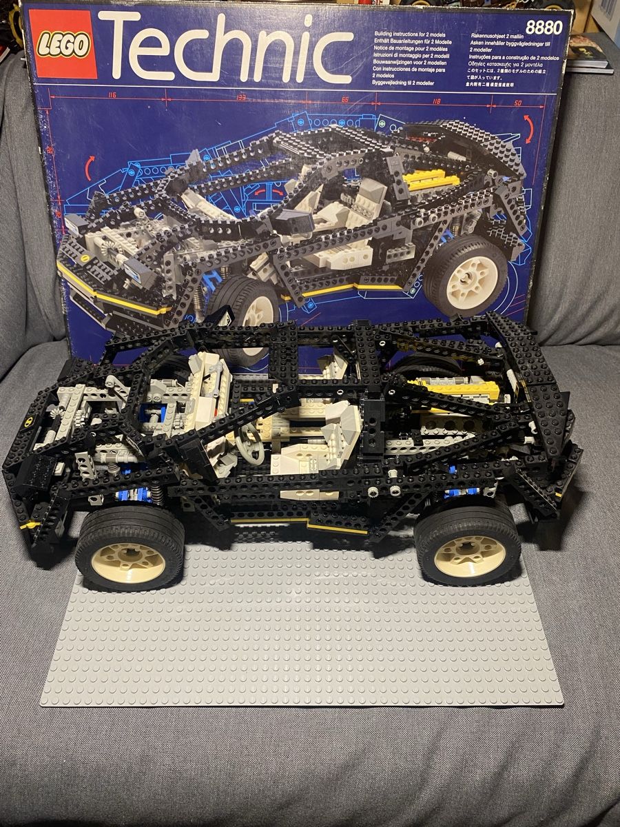 Lego Baukästen: Lego Technic 8880 - Super Car - 1994 – Gebraucht aus Essertines-Sur-Rolle von