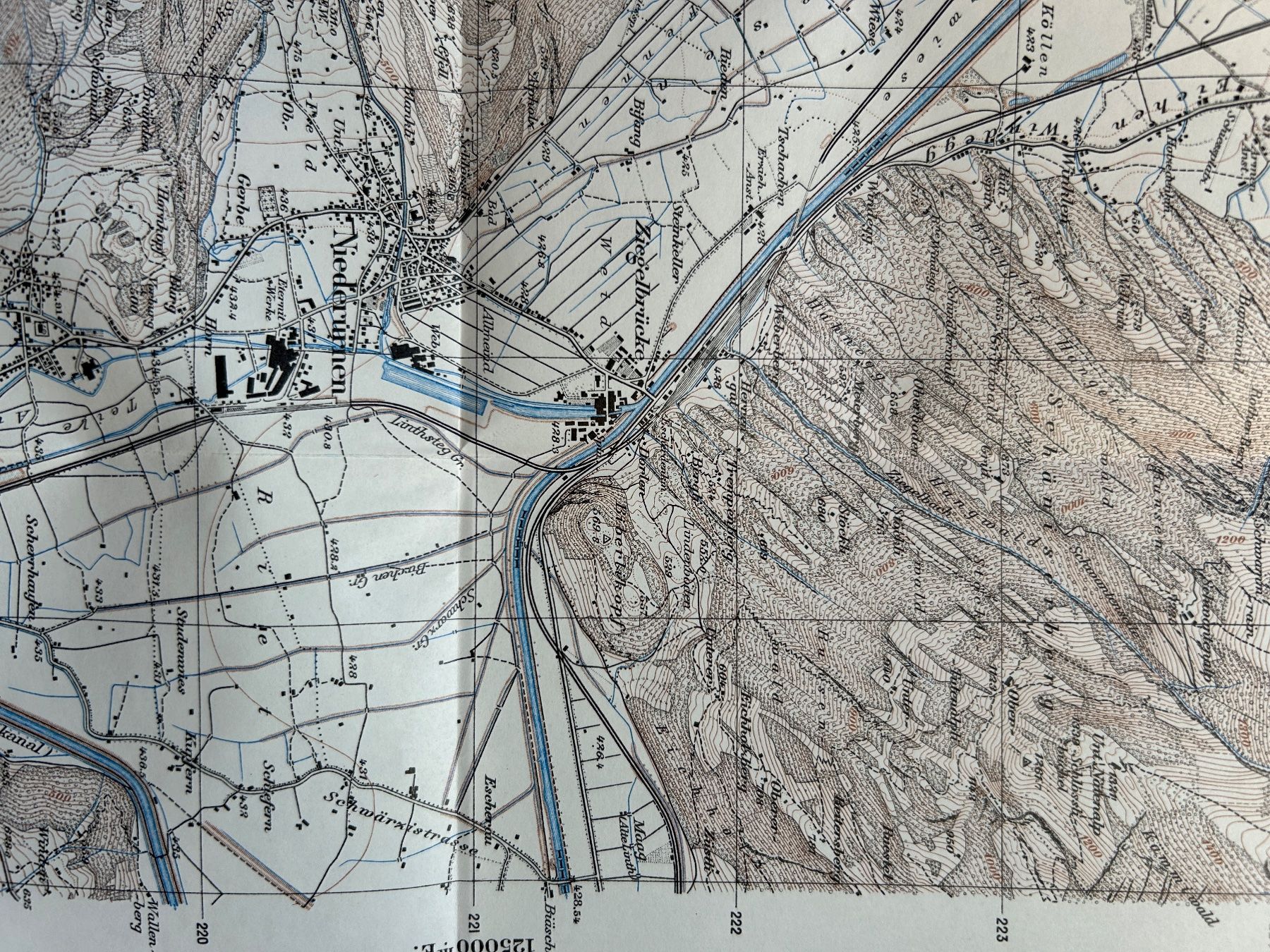 Cartine & Atlanti: Bilten Topographische Karte – Usato da Untervaz venduto da buesmig 1