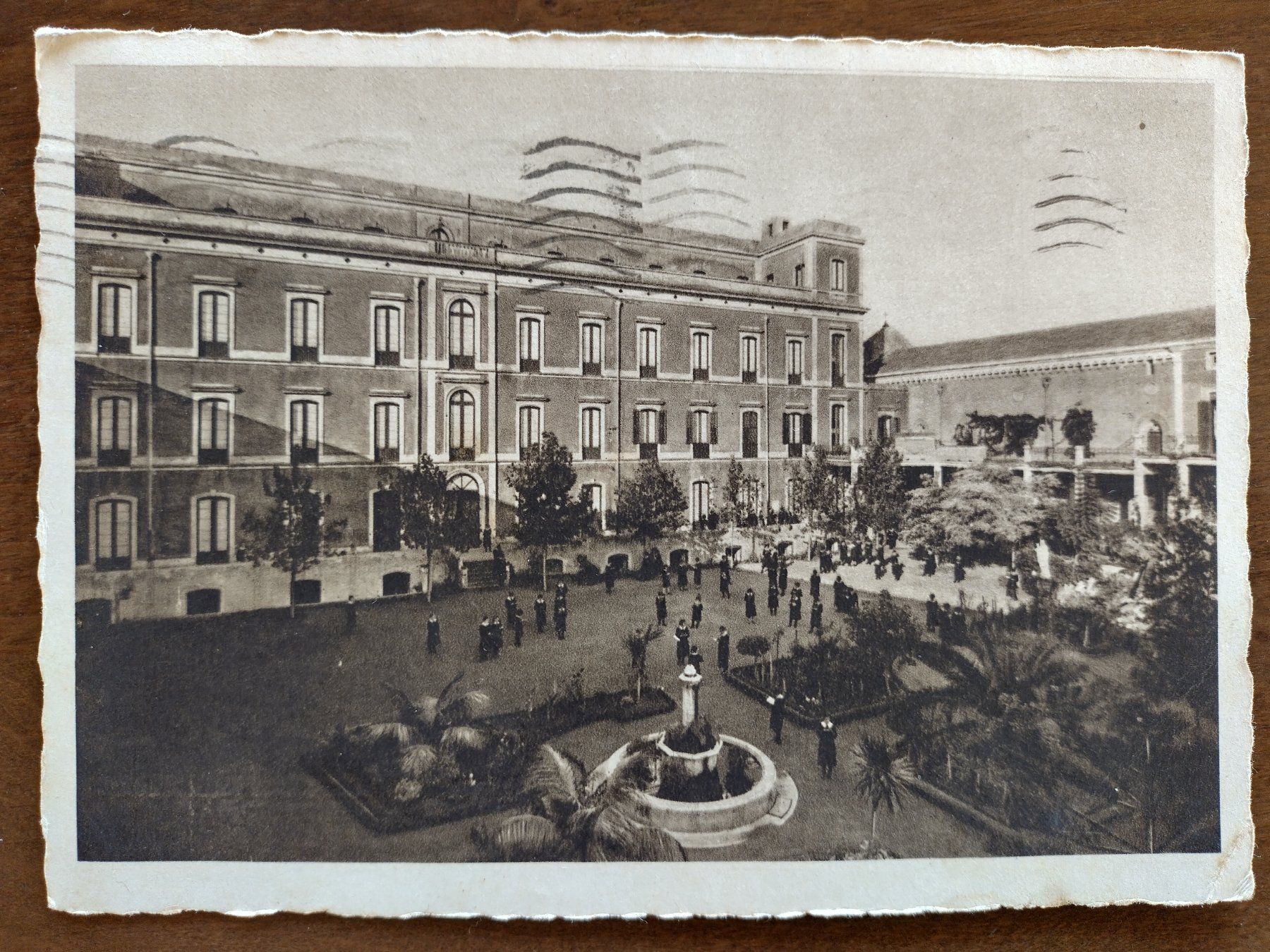 Cartoline postali: Ansichtskarte Istituto Maria Ausiliarice  CATANIA – Usato da Wildhaus venduto da Hukwildhaus