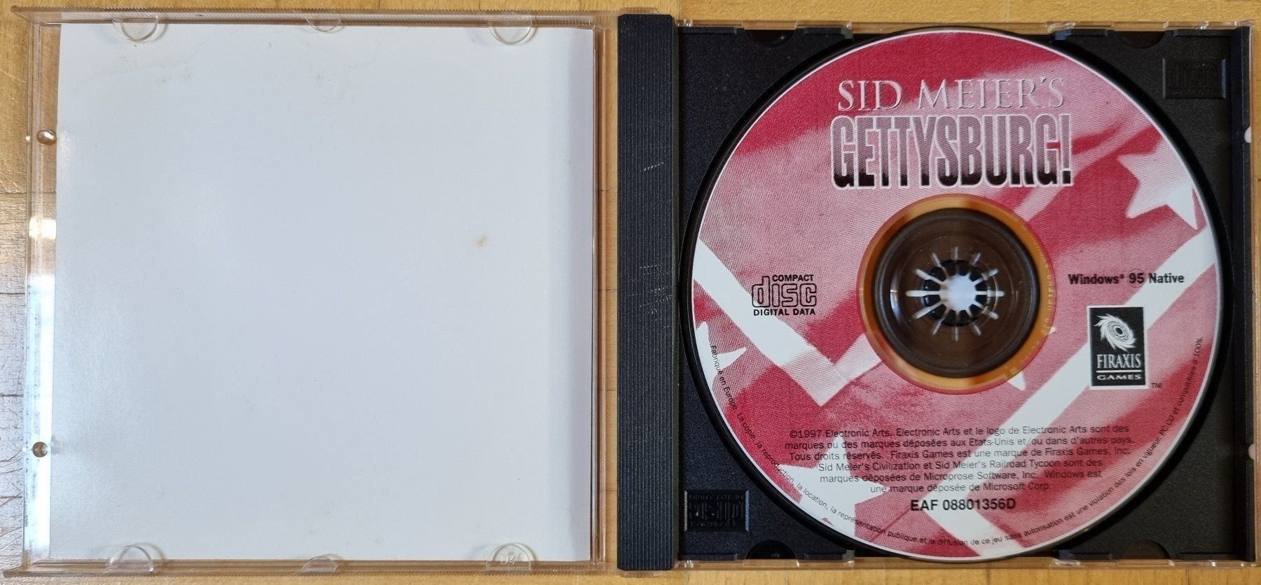 Microsoft Spiele: PC Big Box : Sid Meier's Gettysburg! – Gebraucht aus Froideville von xXSebastienXx 3