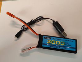2S/7.4V 2000mAh 35C LiPo Akku