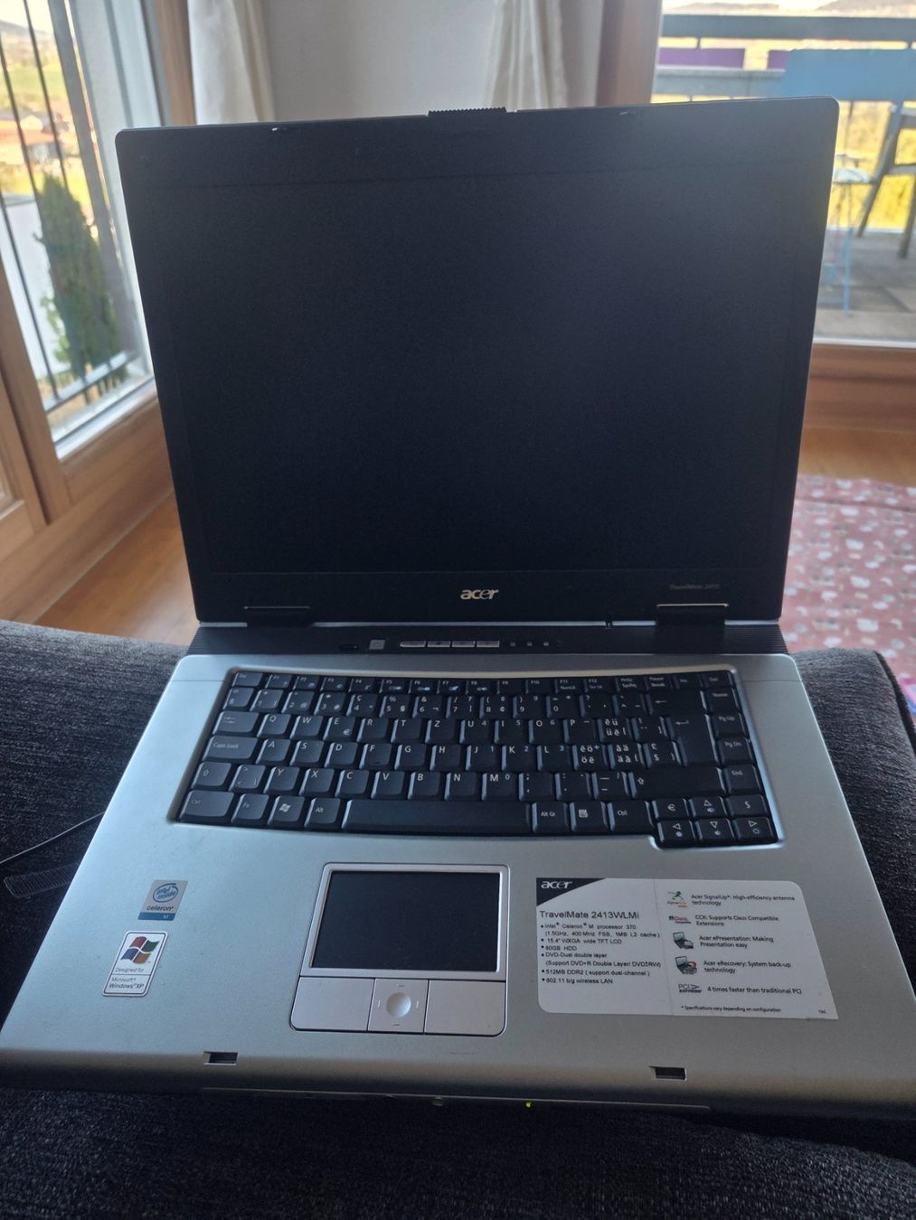 Acer Notebook: Acer travel mate 2413 – Usato da Corbieres venduto da 120890