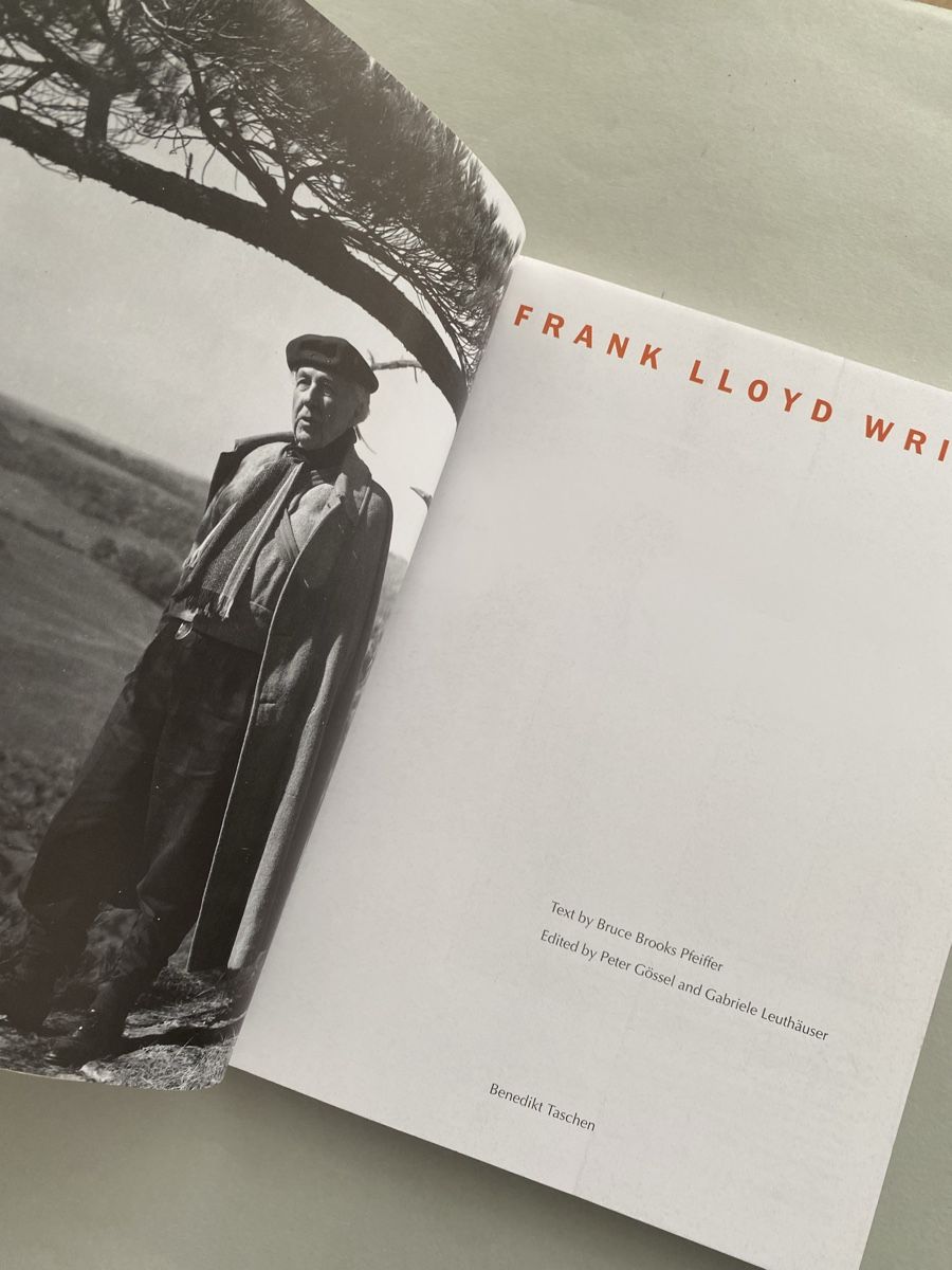 Libri: Frank Lloyd Wright Architektur TASCHEN Buch – Usato da Zürich venduto da lesgarcons 1