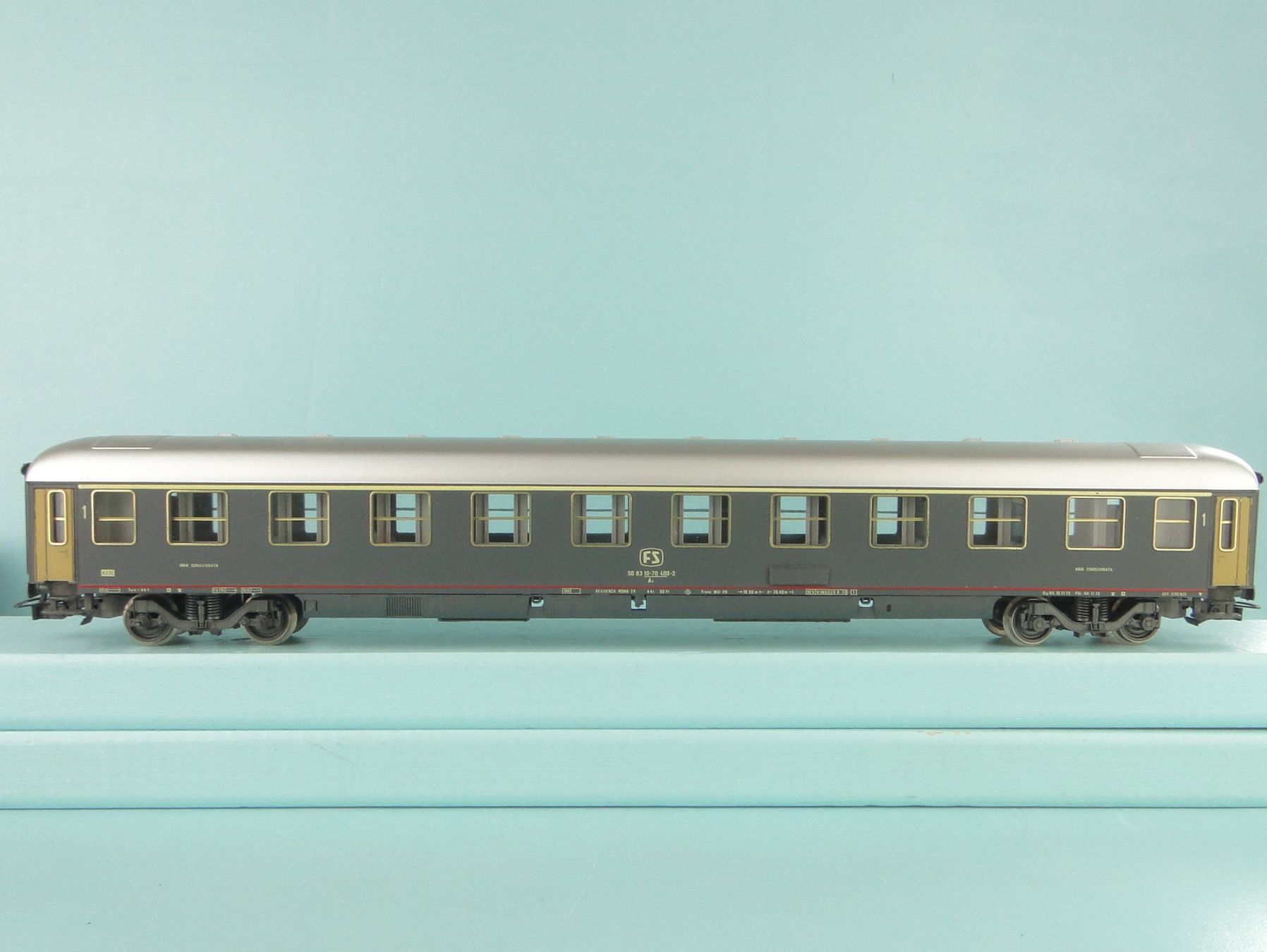 Rivarossi Modellini di ferrovie: Rivarossi H0 2574 FS 2 Kl – Usato da Bülach venduto da cann11 5