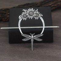 NEU! Haarnadel Keltisch Vintage Viking Style Libelle Sonnenb