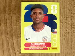 Panini FIFA World Cup 2026 Sticker Alex Freeman USA 6