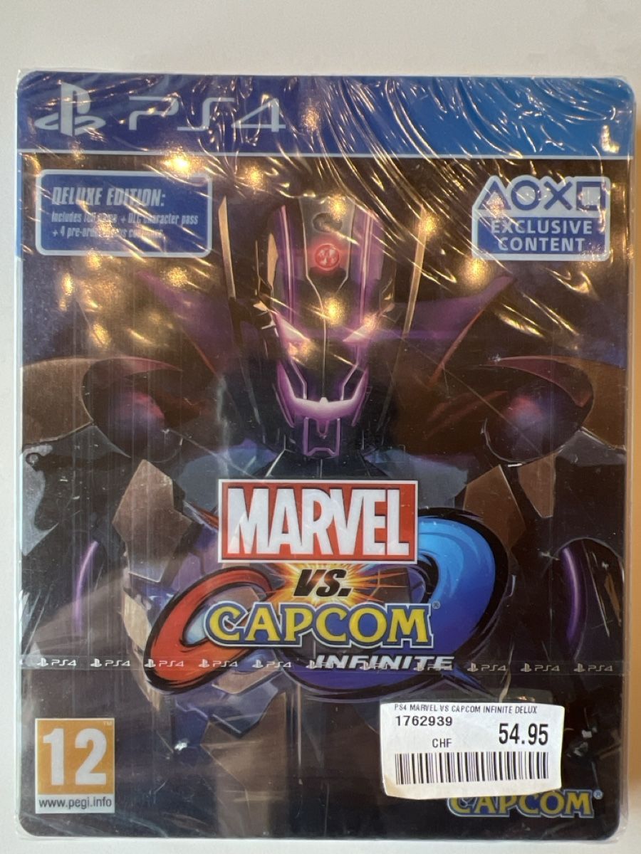 Giochi: Marvel vs. Capcom Infinite Deluxe PS4 Steelbook Neu! – Nuovo e nell'imballaggio originale da Wollerau venduto da Plakatfreund