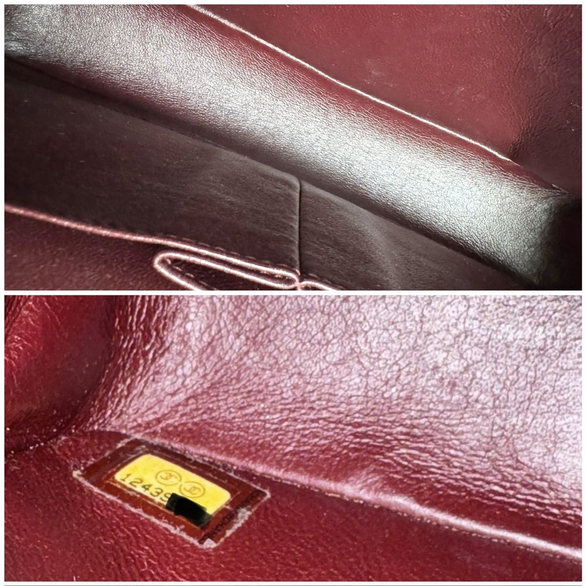 Chanel Borse da donna: CHANEL Classic 11.12 Lambskin Medium Double Flap Tasche – Usato da Kriens venduto da hannaandkiko 9