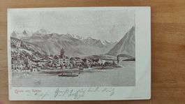 Gruss aus Gunten um 1900